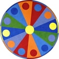 thumbnail image 1 of Kid Essentials - Early Childhood Color Wheel, 13'2" Round, Multicolored, 1 of 1