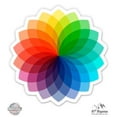 thumbnail image 1 of Color Wheel - 5" Vinyl Sticker - For Car Laptop I-Pad - Waterproof Decal, 1 of 1