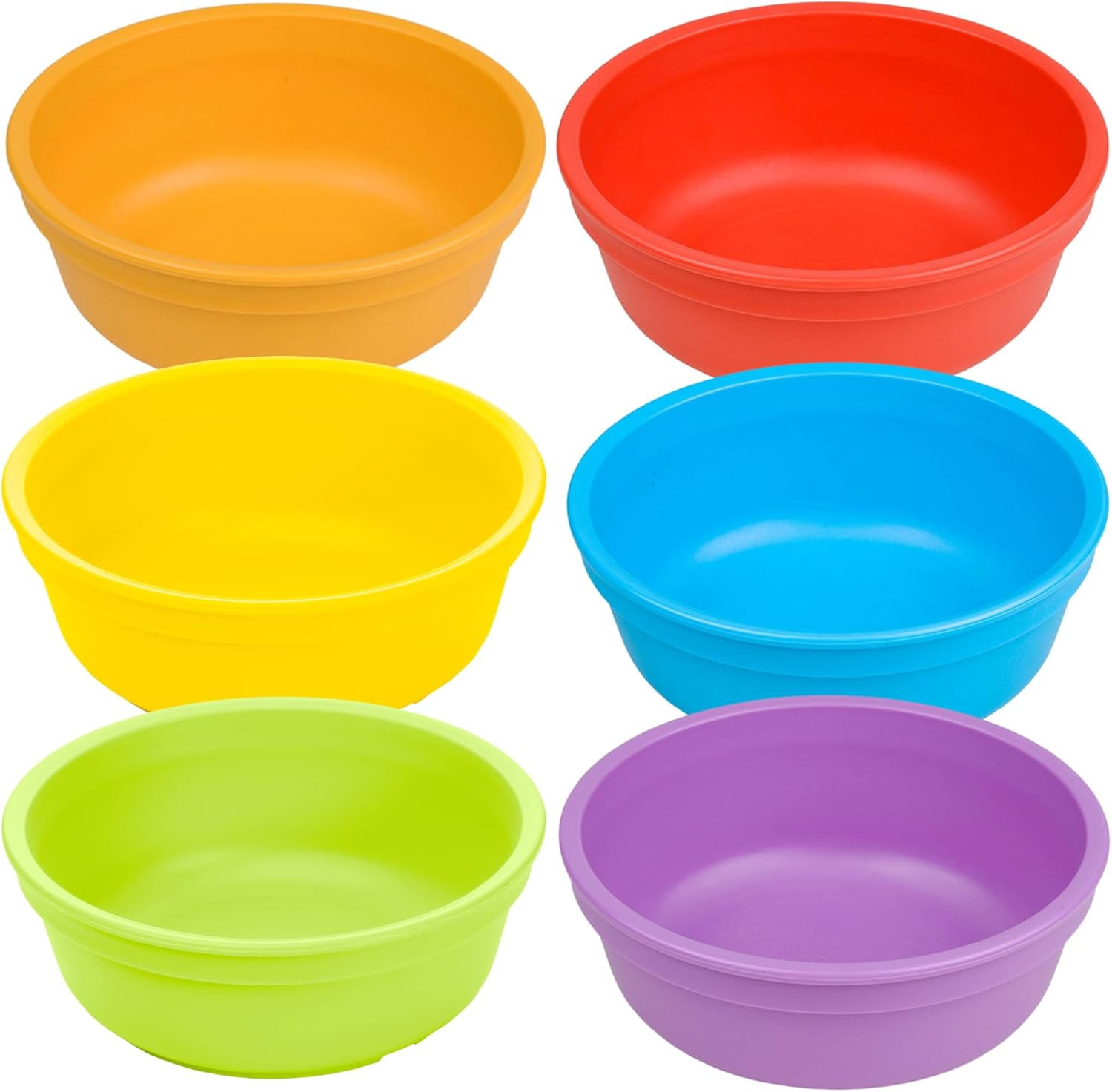 Color Wheel Bowls 6 Pack 12 oz
