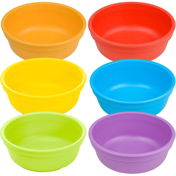 Color Wheel Bowls 6 Pack 12 oz
