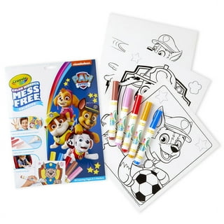 Crayola Paw Patrol Color Wonder Metallic Mess Free Coloring Set, 12 Pages,  Gift, Beginner Child 