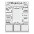 thumbnail image 1 of Color Your Own All About Biography Posters - Craft Kits - 30 Pieces, 1 of 1