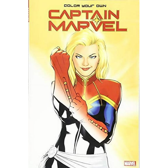 Color Your Own Captain Marvel