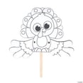 thumbnail image 1 of Color Your Own Flapping Turkey Craft Kit - Makes 12, Thanksgiving, Craft Kits, 12 Pcs, 1 of 1