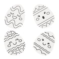 thumbnail image 1 of Color Your Own Foam Egg Filler Easter Eggs (48Pc) - Craft Kits - 48 Pieces, 1 of 3