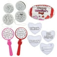 thumbnail image 1 of Color Your Own Fun & Games Kit, Craft Kits, Valentine's Day, 60 Pieces, 1 of 2