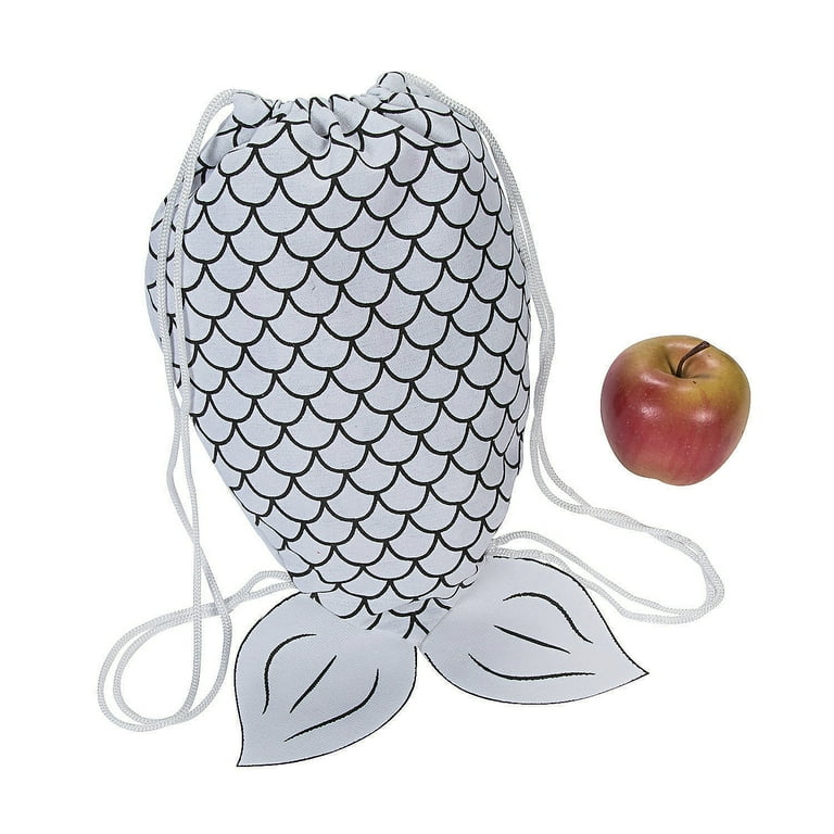 Mermaid top tail backpack