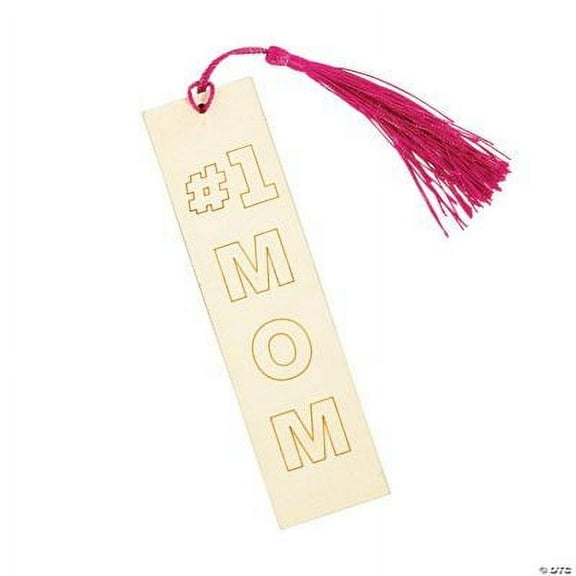 Color Your Own Mothers Day Bookmarks, Mother's Day, Craft Kits, 24 Pieces