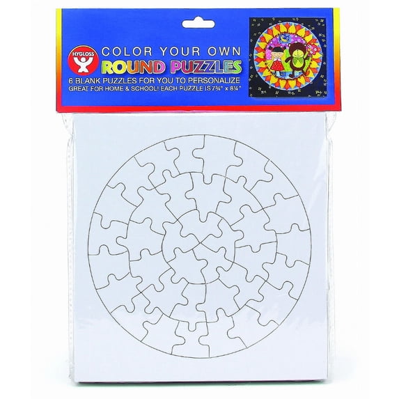 Hygloss Color Your Own Puzzles