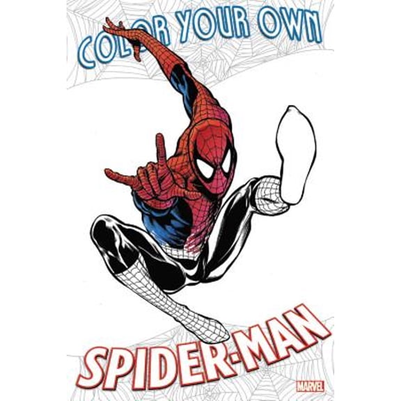 Pre-Owned Color Your Own Spider-Man (Paperback) 1302903705 9781302903701