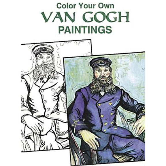 Pre-Owned Color Your Own Van Gogh Paintings (Dover Art Coloring Book) (Paperback) 0486405702 9780486405704