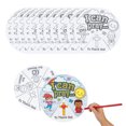 Color Your Own When Can I Pray Wheels, Craft Kits, Party Supplies, 12 ...