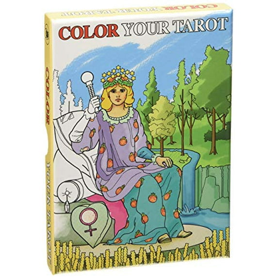 Pre-Owned Color Your Tarot Grand Trumps: Grand Trumps Paperback