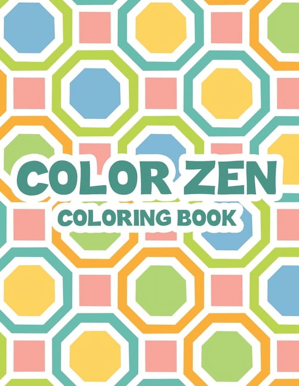 Zen Garden Adult Coloring Book - A2Z Science & Learning Toy Store