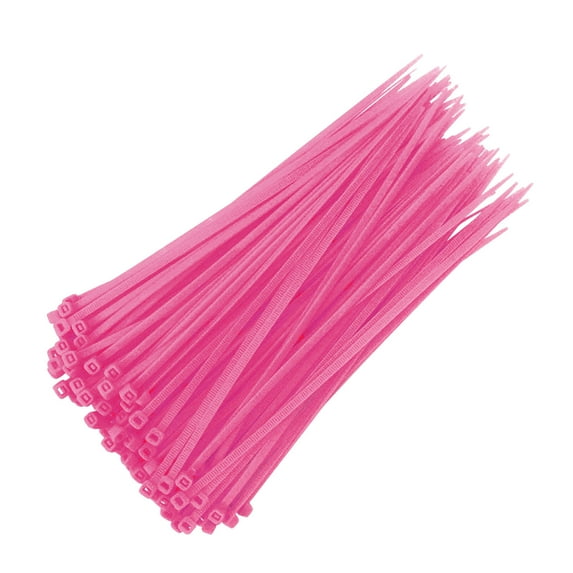 Color Zip Tie, Colored Zip Ties For Plumbing - Qyaukm 100pcs Cable Zip Ties Heavy Duty 4 Inch, Multicolor Premium Plastic Wire Ties With 18 Pounds Tensile Strength