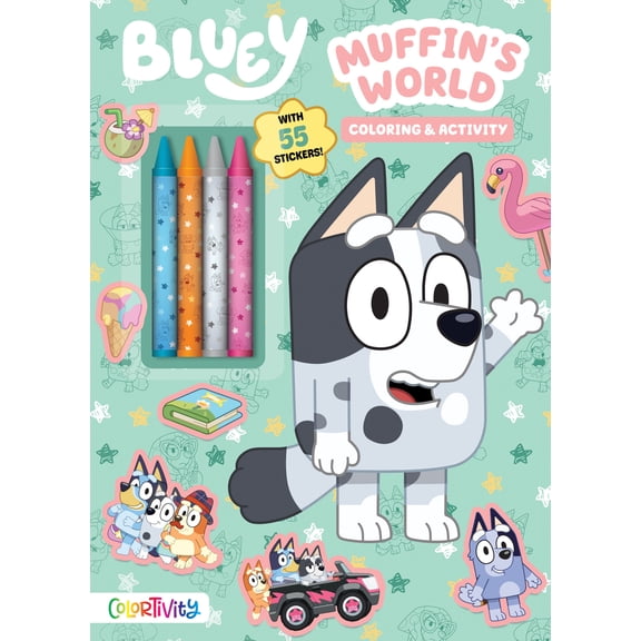 Bluey: Muffin's World, 48 pages (Paperback)