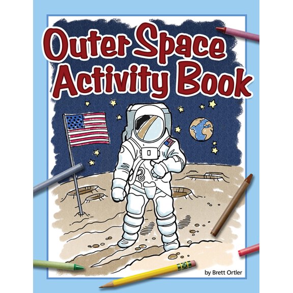 Color and Learn Outer Space Activity Book, (Paperback)