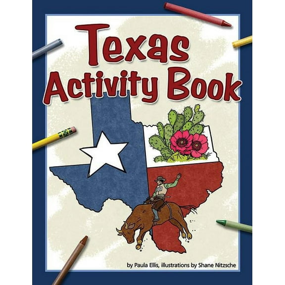 Color and Learn Texas Activity Book, (Paperback)