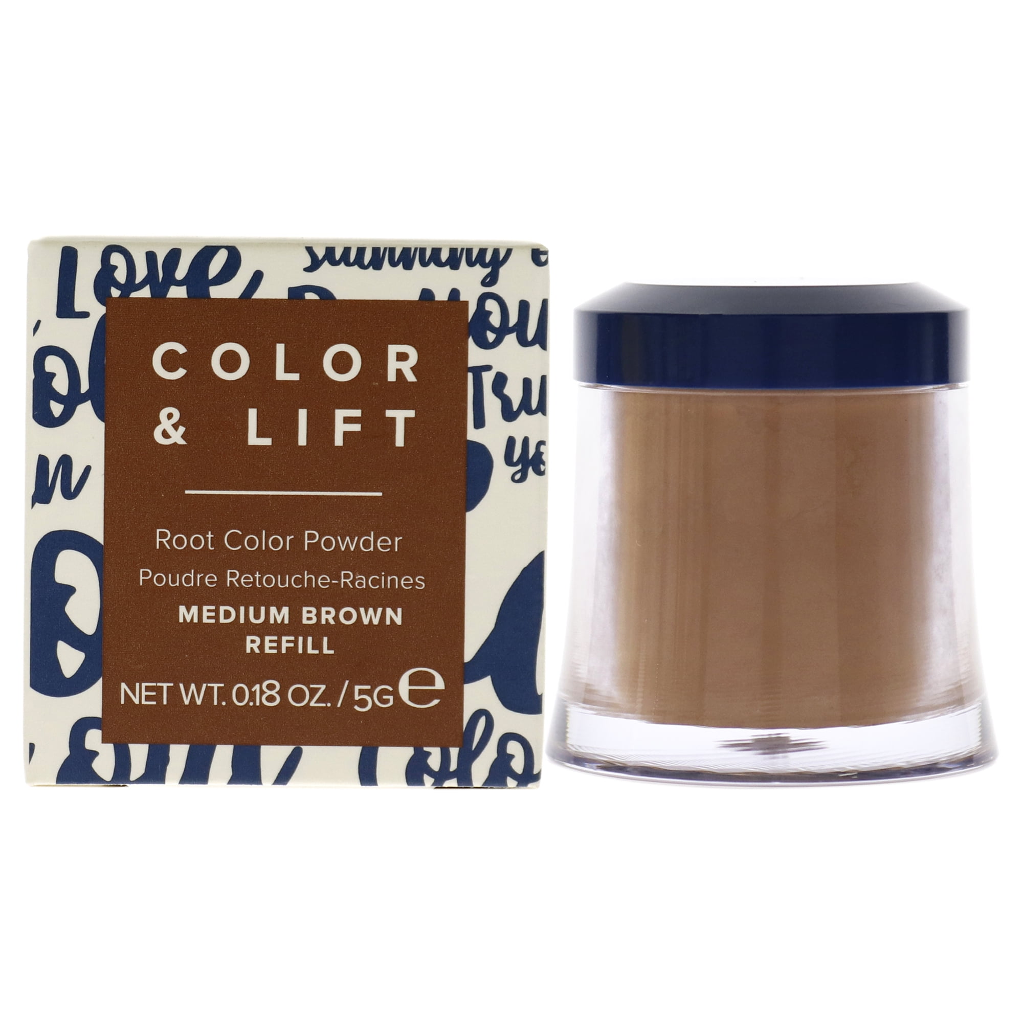 Truhair Color And Lift Root Color Powder Refill - Medium Brown ...