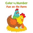 thumbnail image 1 of Pre-Owned Color by Number Fun on the Farm (Paperback) 0486842649 9780486842646, 1 of 1