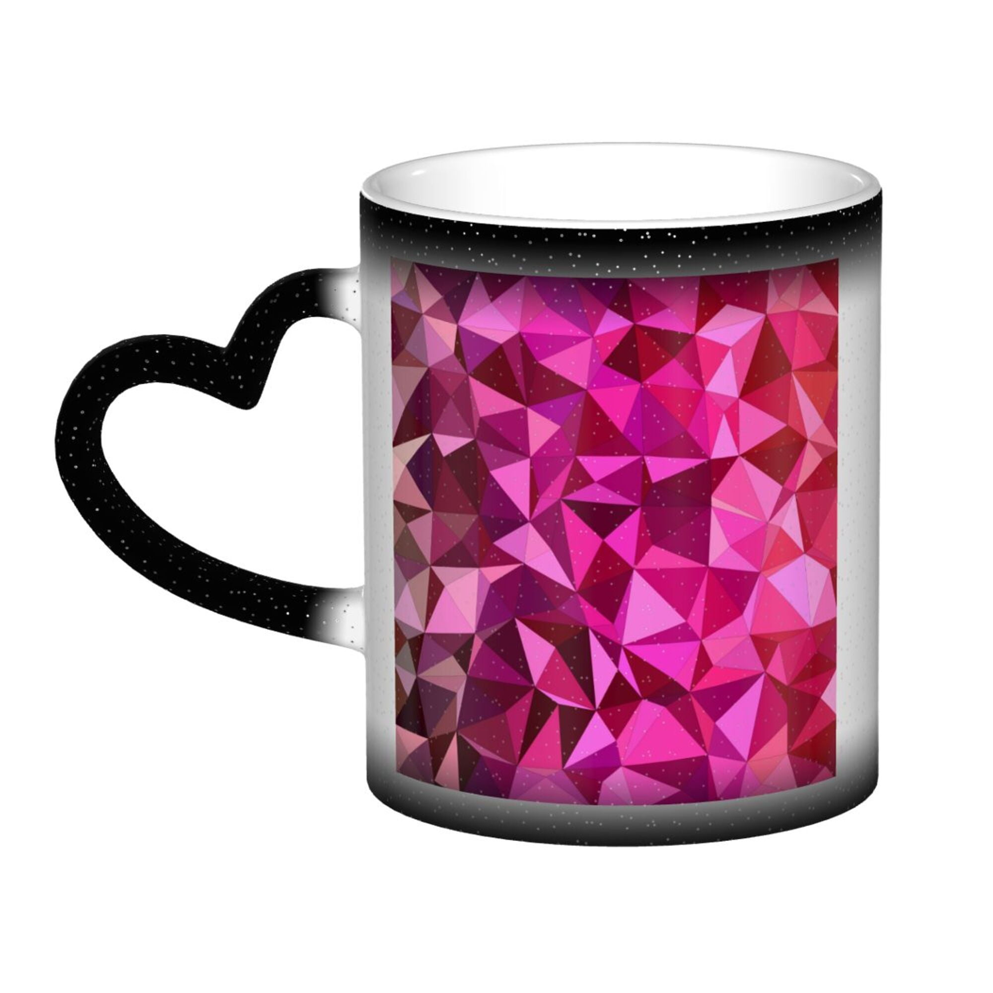 Color changing mug in the sky Funny Coffee Milk Tea Mug Cup Polygon ...