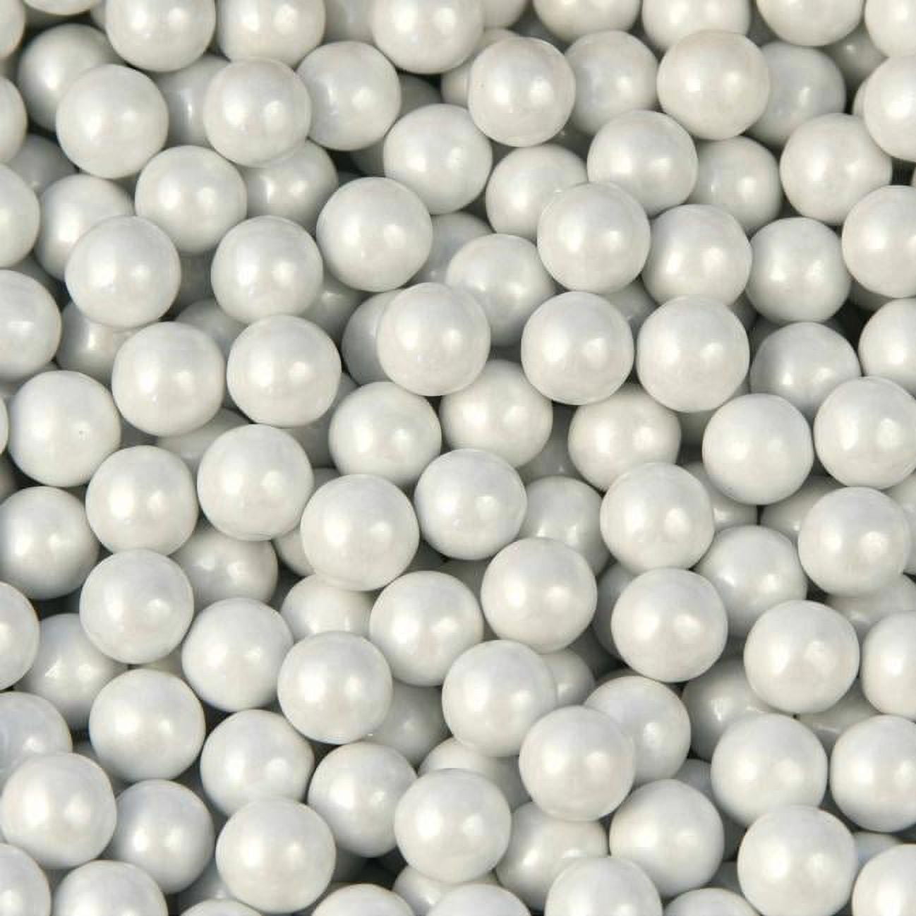 Color It Candy Pearls Shimmer - White 2 lbs