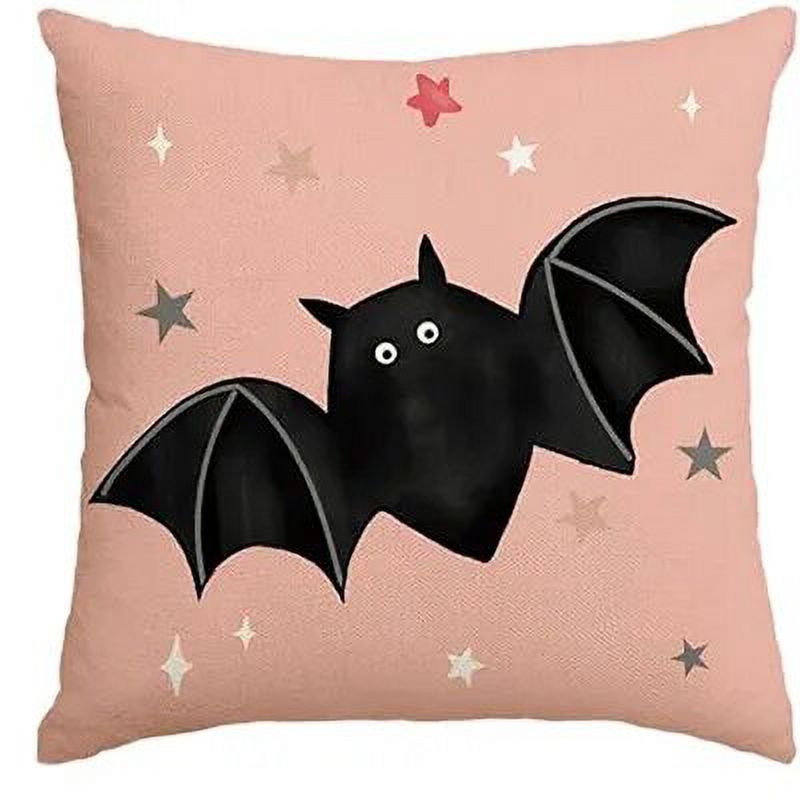 Color life Halloween throwing pillowcase pumpkin polka dot pillowcase