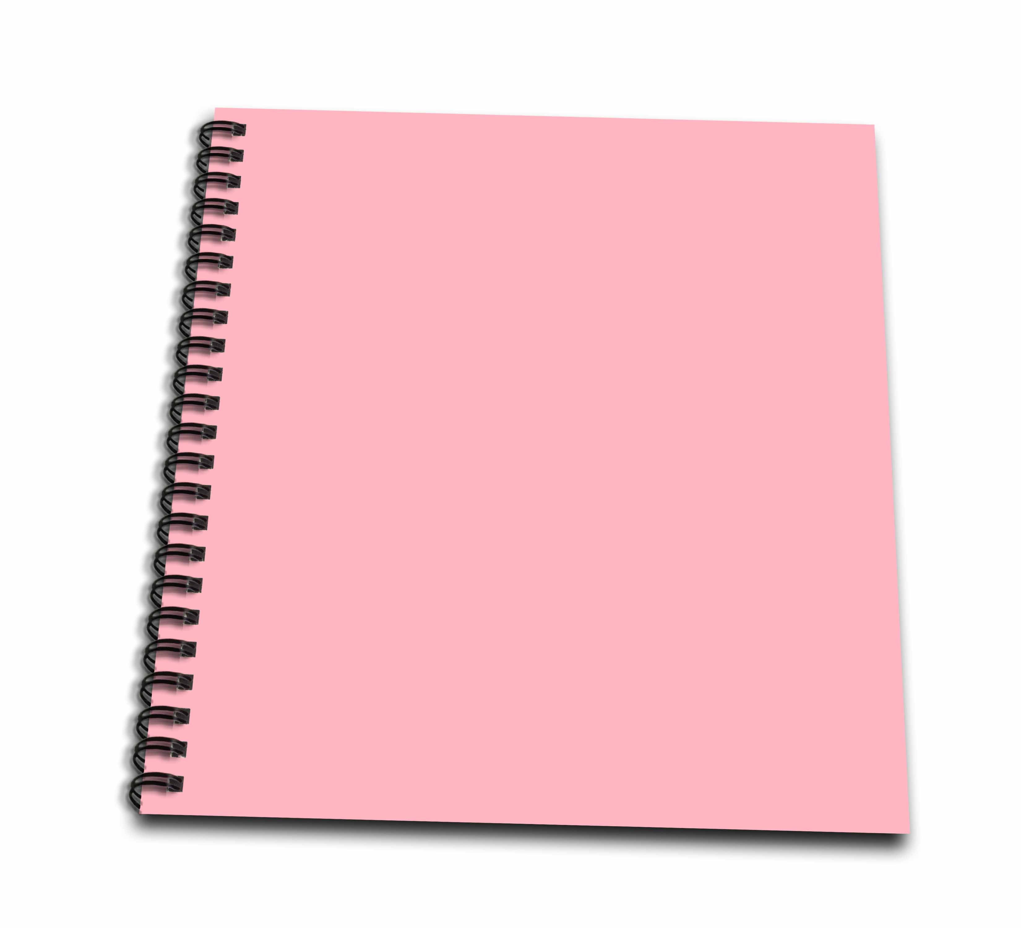 3dRose, Color light pink, Drawing Book 8 x 8 inch - Walmart.com