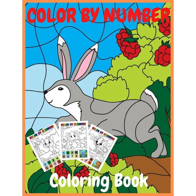 Color by number coloring book: 50 Unique Color By Number Design for ...