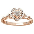 thumbnail image 1 of Color of Love 1/10 Carat T.W. Diamond Promise Ring in 10K Rose Gold (I-J,I3), 1 of 8