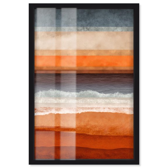 Color of a Memory Shadowbox Print Living Room Wall Art by Art Remedy, Black Frame, 16 x 24