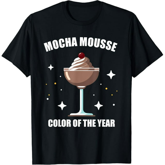 Color of the Year 2025 Mocha Mousse Coffee TShirt