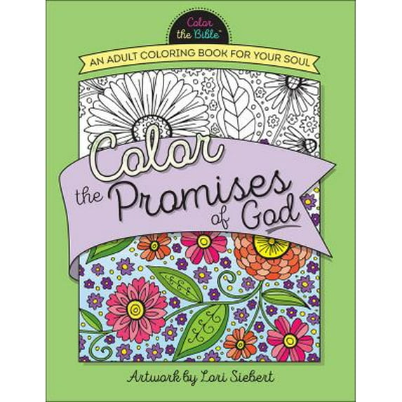 Pre-Owned Color the Promises of God: An Adult Coloring Book for Your Soul (Paperback) 0736968350 9780736968355