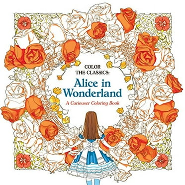 Adult Coloring Books: Literature Creative Haven Alice in Wonderland ...