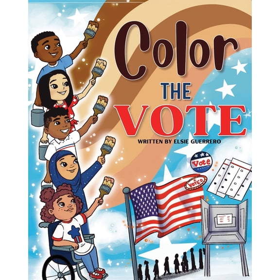 Color the Vote, (Paperback)