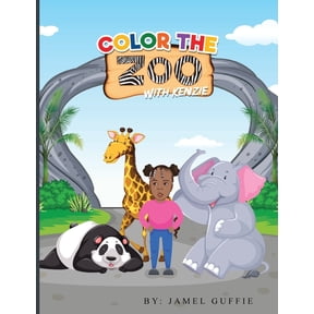 Color the Zoo: With Kenzie, (Paperback)