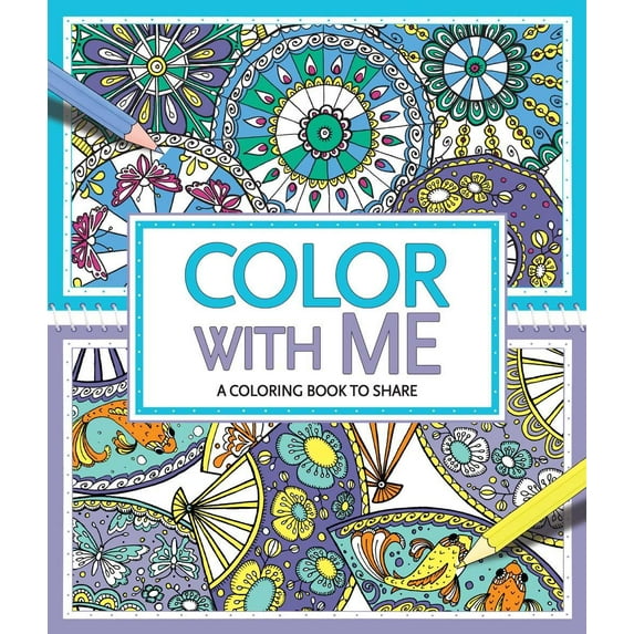Color with Me: A Coloring Book to Share (Paperback)