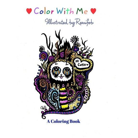 Color with me: Coloring Book, (Hardcover)