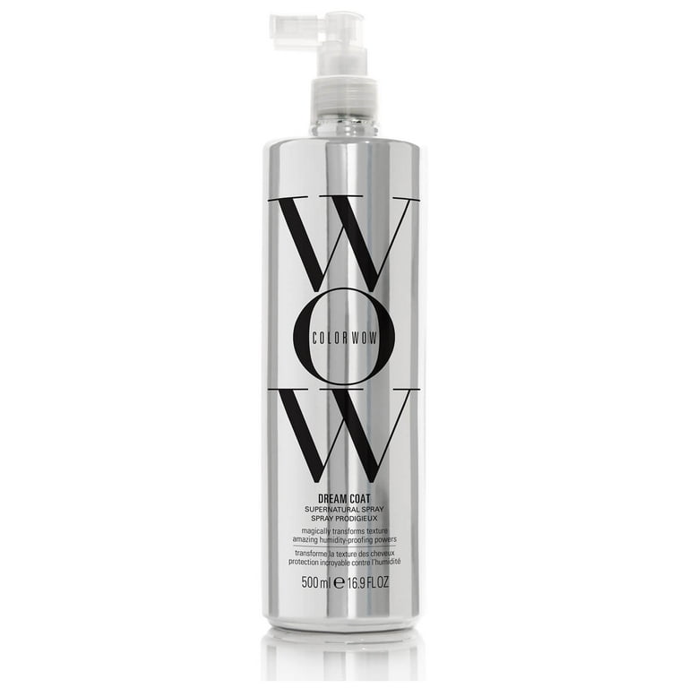 XXL 16.9 oz Pro Size , Color Wow Colorwow Dream Coat Supernatural Spray, Magically Transforms Hair Texture, Anti-Frizz Humidity Proofing - Pack of 1 W