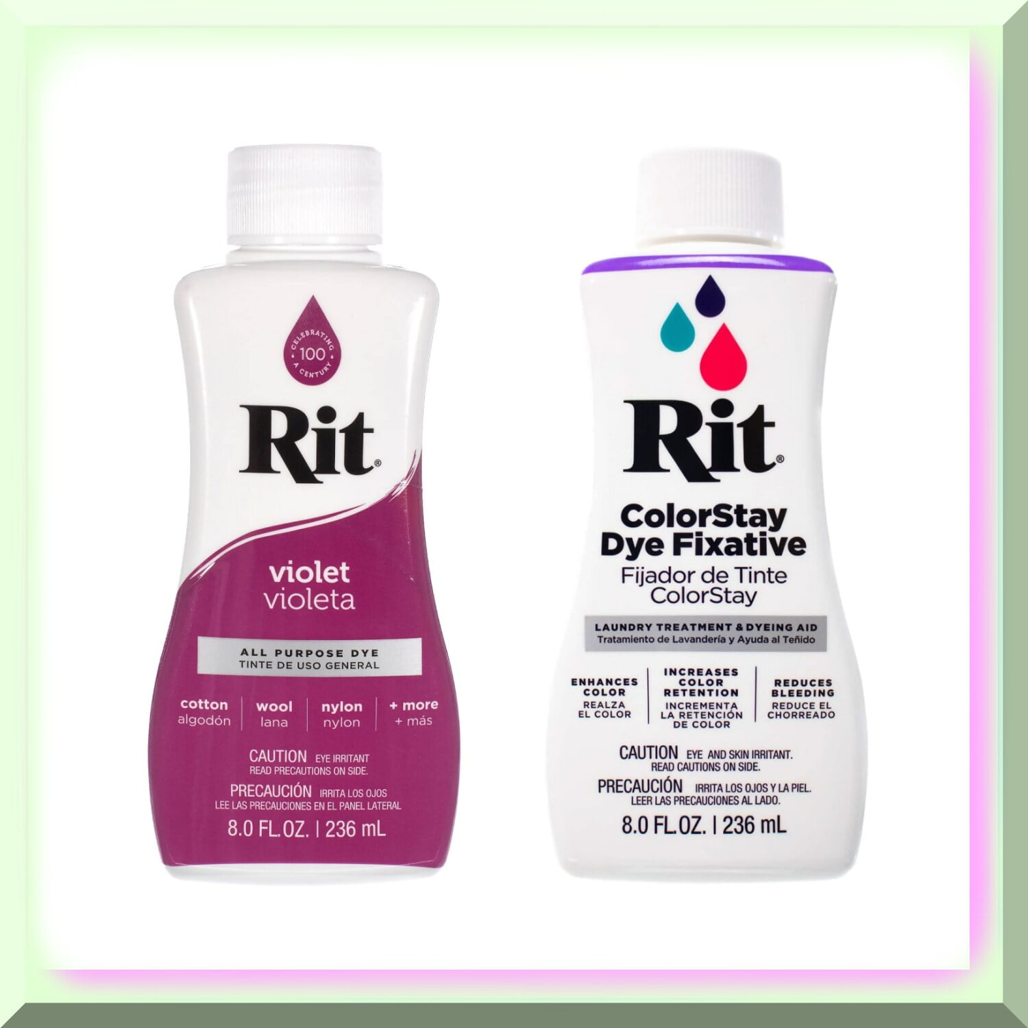 ColorBlend Vibrant Dye Collection with Longlasting Fixative