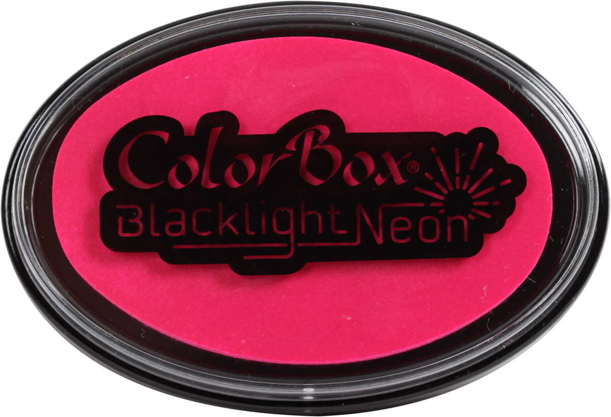 ColorBox Black Light Neon Oval Ink Pad-Pizzazz - image 1 of 1