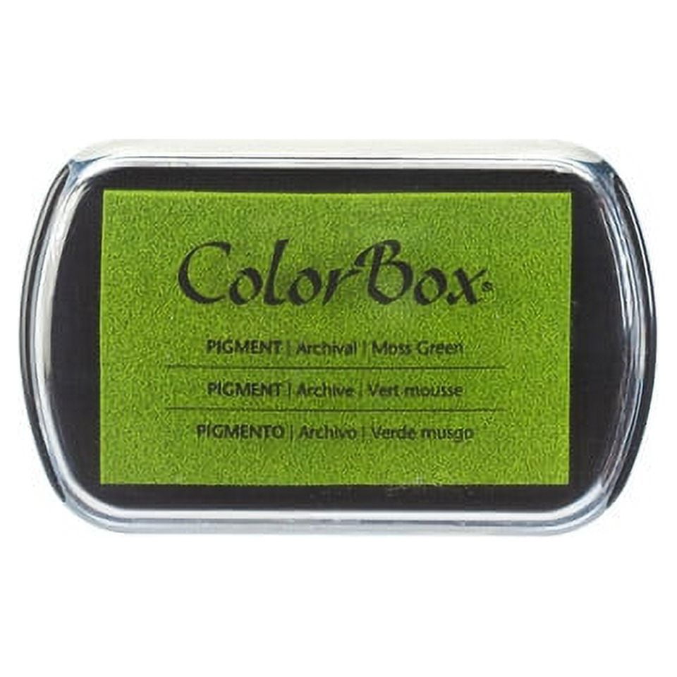 My First ColorBox® Green Ink Pad: 2.25 x 1.25 inches