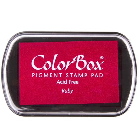 ColorBox Full Size Ink Pad Ruby