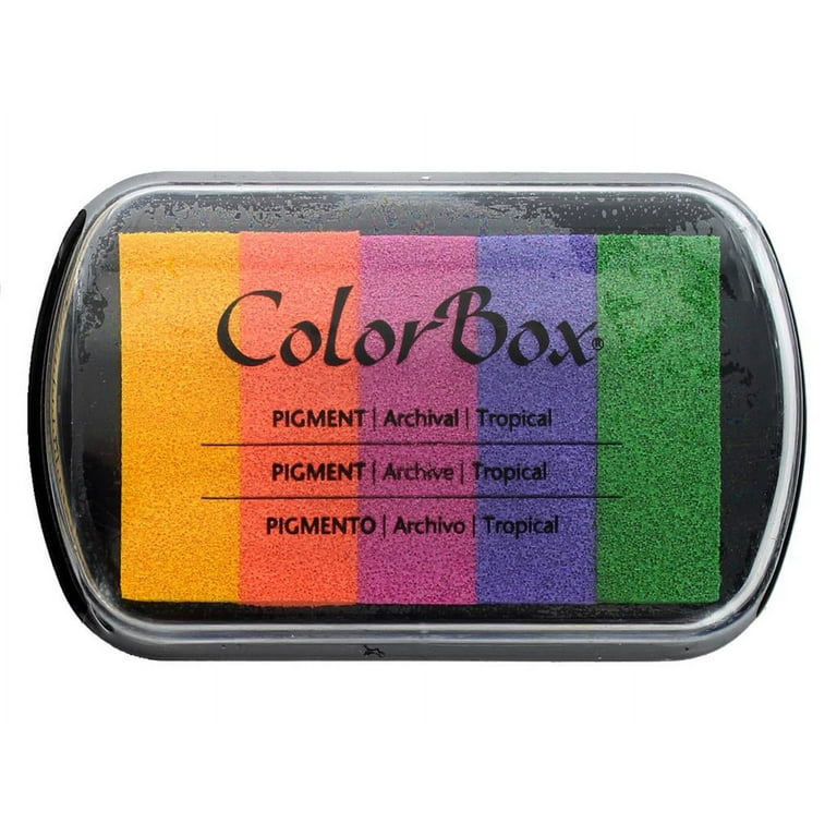 ColorBox Pigment Ink Pad 5 Color Tropical