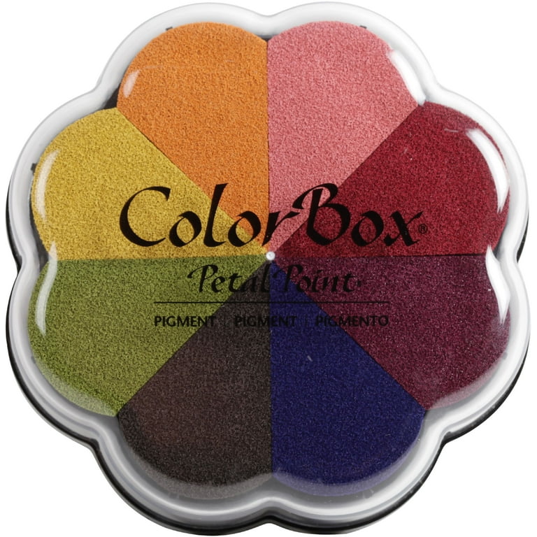 ColorBox Pigment Petal Point Ink Pad 8 Colors-Sunset