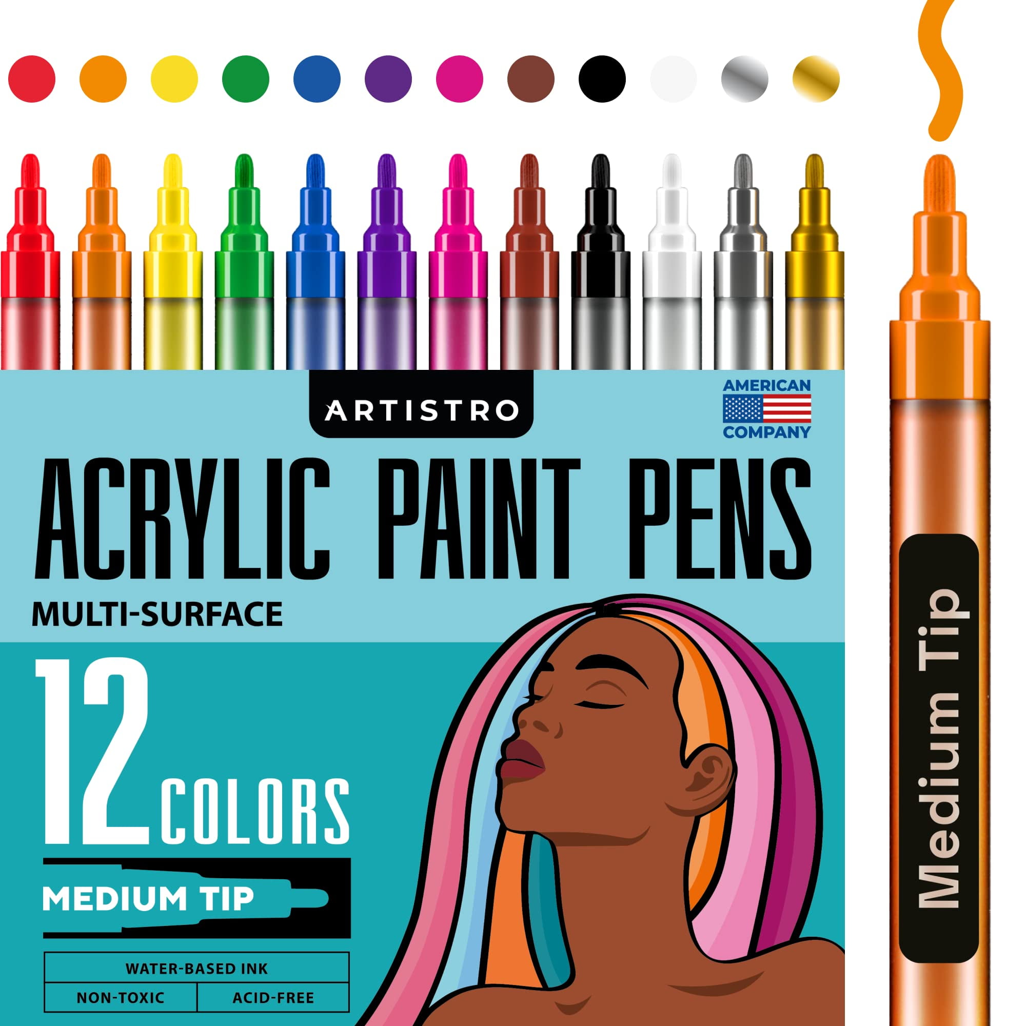 Markers for canvas discount