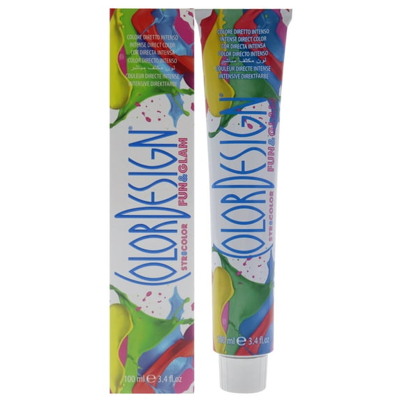ColorDesign Fun and Glam Demi-Permanent Hair Color - Clear Gloss, 3.4 oz Hair Color