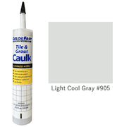 ColorFast Latex Caulk - Made to Match TEC Light Cool Gray - Unsanded Texture