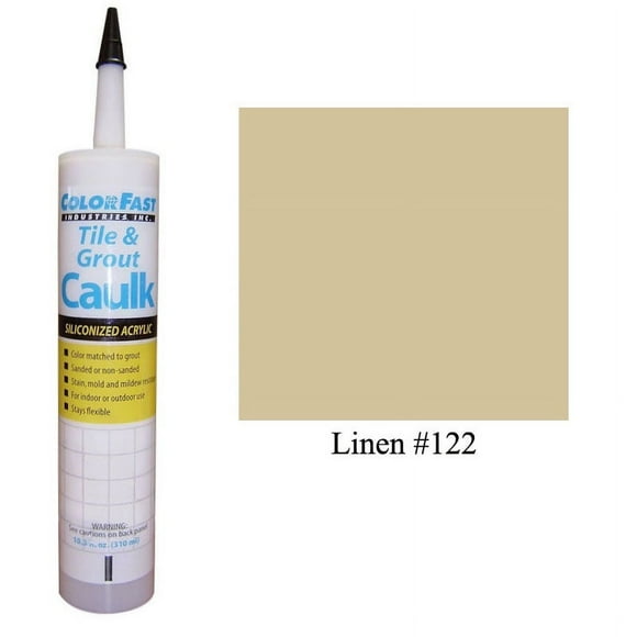 ColorFast Latex Colored Caulk - CBP Color Line: Linen Unsanded