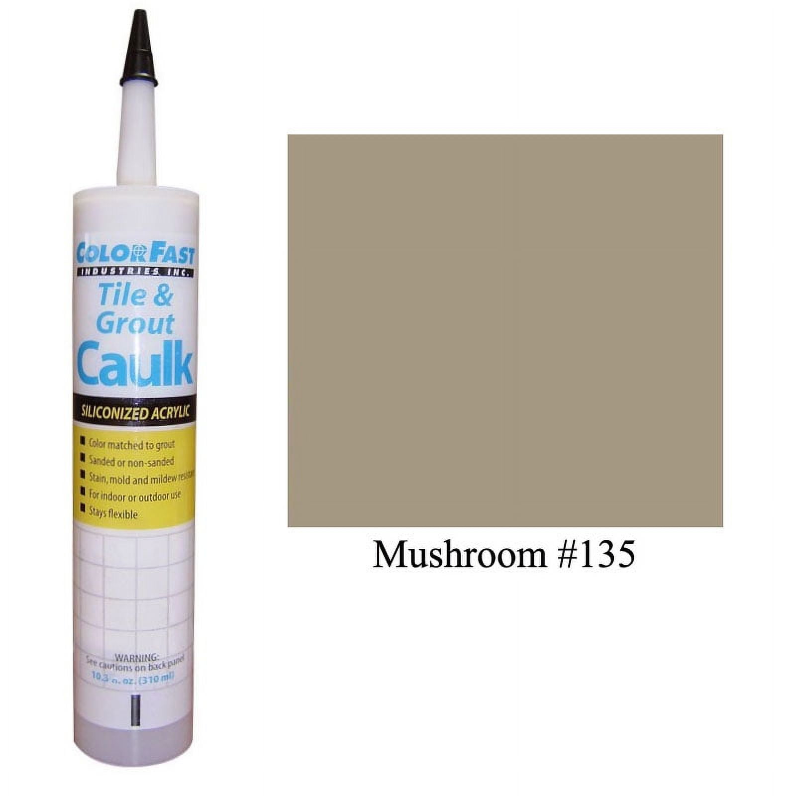 ColorFast Latex Colored Caulk CBP Color Line Mushroom Unsanded